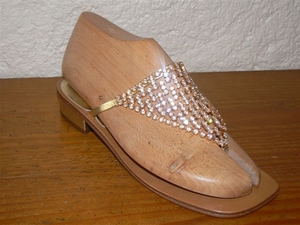 Sandalen mit Strass